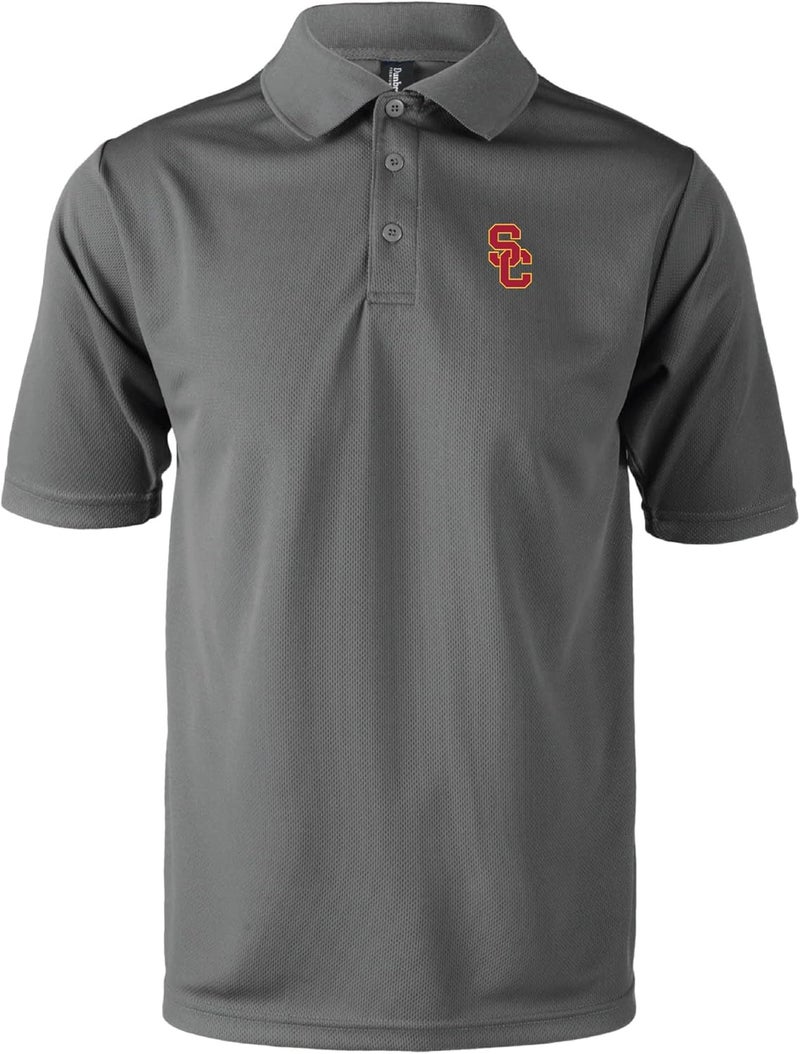 Dunbrooke NCAA Mens USC Trojans Team Micro-mesh Polo - Image 1